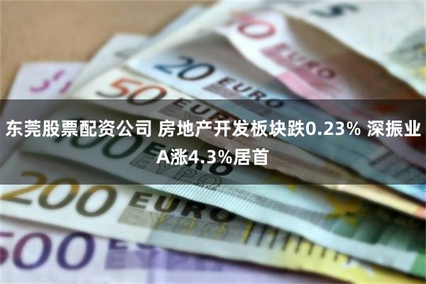 东莞股票配资公司 房地产开发板块跌0.23% 深振业A涨4.3%居首