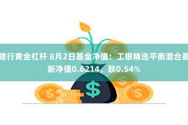 建行黄金杠杆 8月2日基金净值：工银精选平衡混合最新净值0.6214，跌0.54%