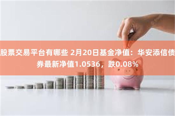 股票交易平台有哪些 2月20日基金净值：华安添信债券最新净值1.0536，跌0.08%